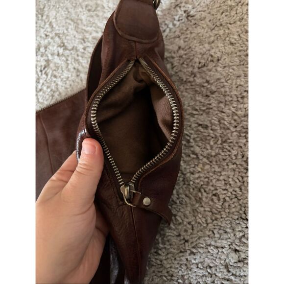 Latico Brown Leather Crossbody Bag - Picture 11 of 11